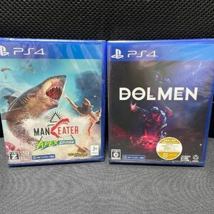 新品 PS4 PS5 Maneater Apex Edition DOLMEN セット 特価 プレステ ソフト マンイーター ドルメン 激安 即発送 サメ SF アクション DLC