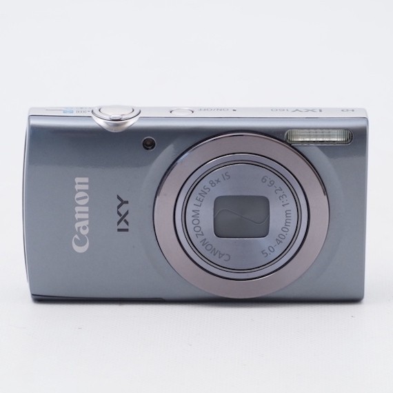 Canon キヤノンデジタルカメラ IXY160 シルバー 光学8倍ズーム IXY160