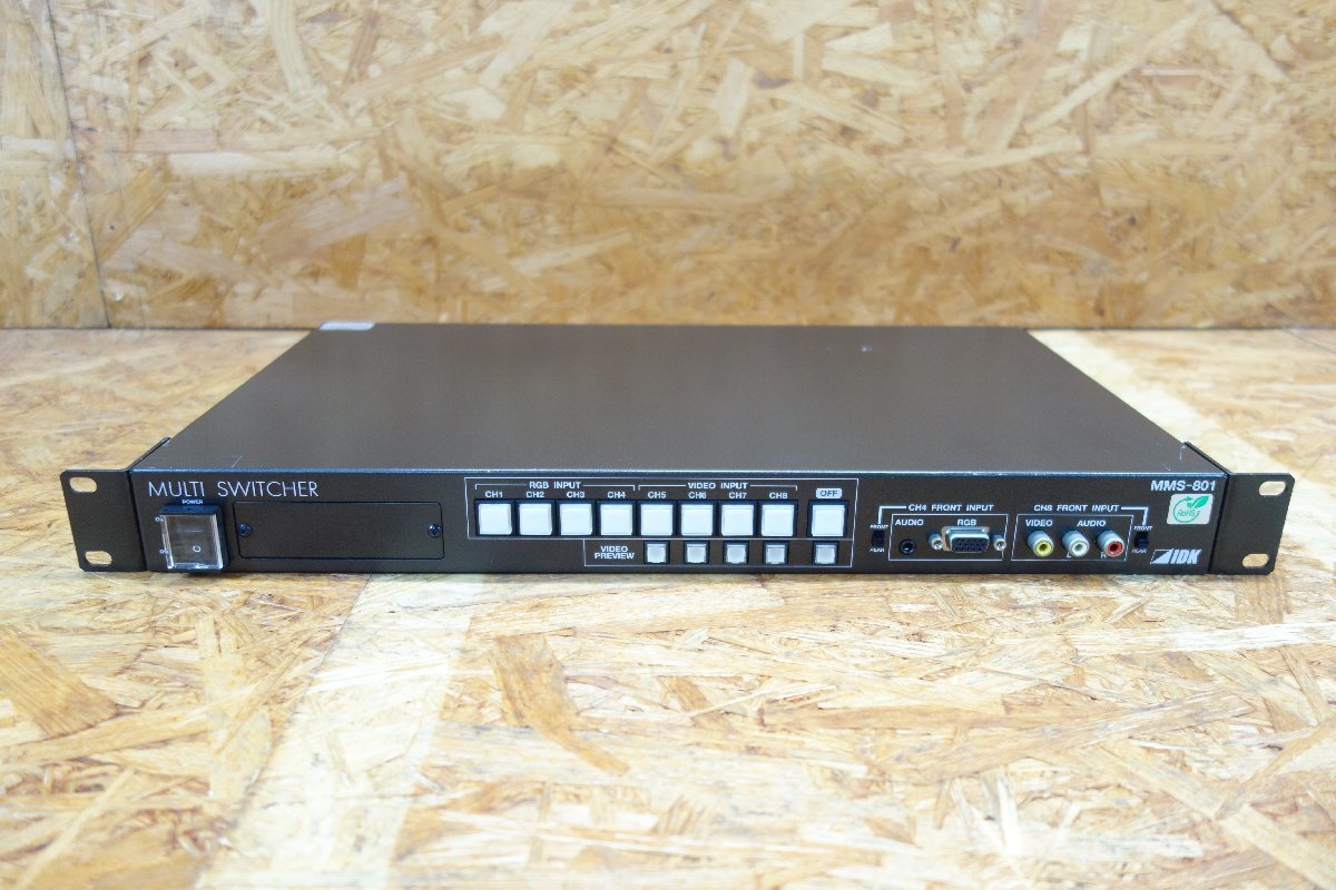 中古 デジタルマルチスイッチャー IDK MMS-4401 マトリクス 