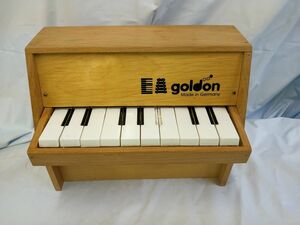 FG615 goldon ドイツ製　おもちゃ　ピアノ 10音全部問題なく音が出ます。