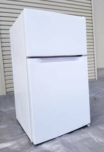 ☆ 2022年製 アイリスオーヤマ冷凍冷蔵庫 86L PRC-B092D ホワイト スタイリッシュなデザイン コンパクトでたっぷり収納（通電確認済み）