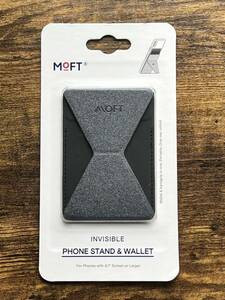 【未開封】MOFT X スペースグレー MS007S-1-M-GYBK iPhone スタンド STAND＆WALLET