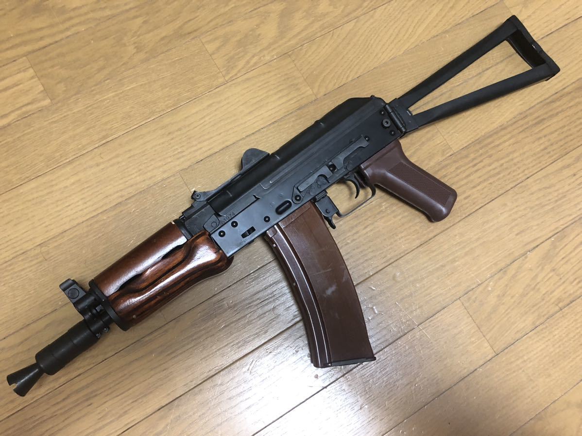 INOKATSU LCT AKS74U クリンコフ 実物 ウッド ハンドガード GWS