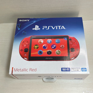 【即決 送料無料】PlayStation Vita PCH-2000 Metallic Red メタリックレッド Wi-Fiモデル PS Vita プレイステーション ヴィータ プレステ