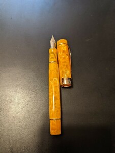長刀研ぎ型万年筆　オレンジ
