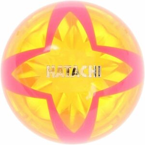 ハタチ(HATACHI) グラウンドゴルフボール エアブレイド流星 イエロー 約φ6cm BH3806