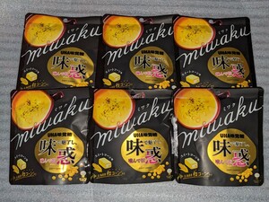 UHA味覚糖■味で魅了し噛んで眩惑 miwakuグミ ６袋