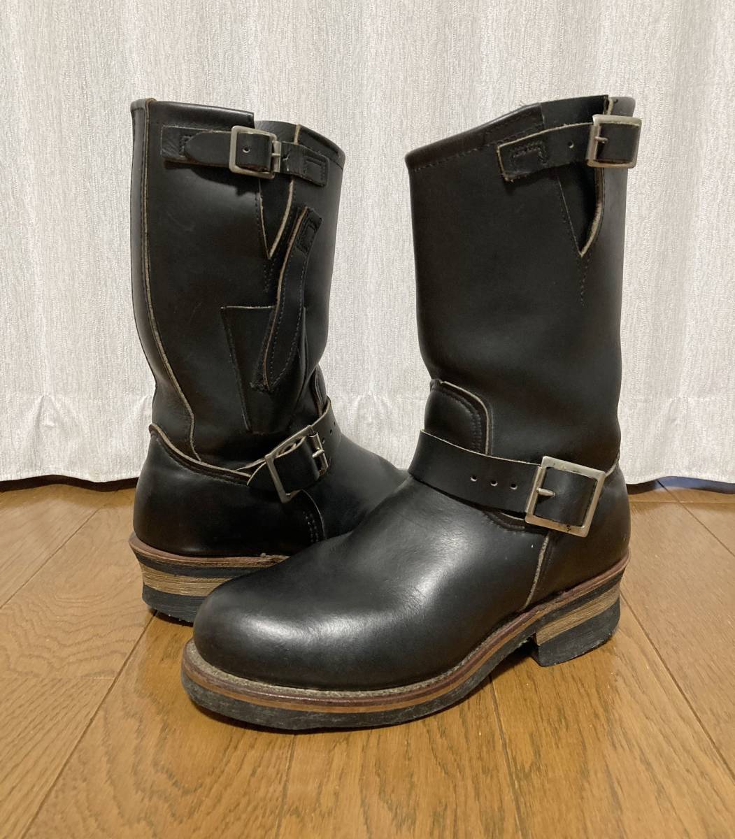 美品☆[REDWING] PT91 8270 ナイフポケット スチールトゥ レザー 