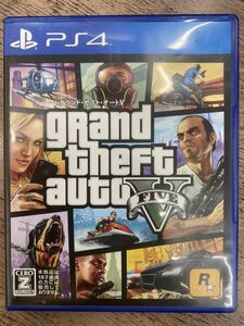 【送料無料】PS4 GTA5 グランド・セフト・オートV グランドセフトオートV Grand Theft Auto V 5 動作品 地図有 説明書有 グラセフ