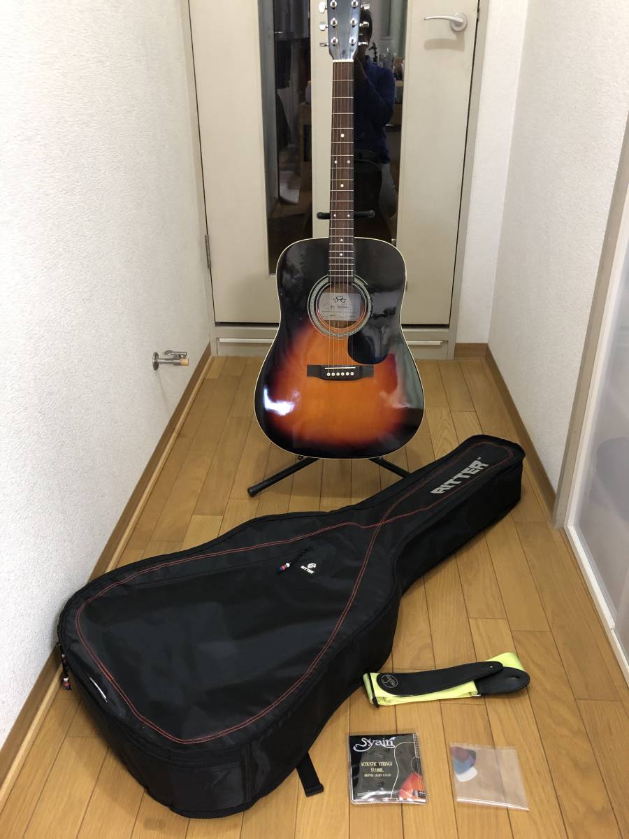 お歳暮 良音/エピフォン AJ-100/VS アコースティックギター 改FISHMAN 