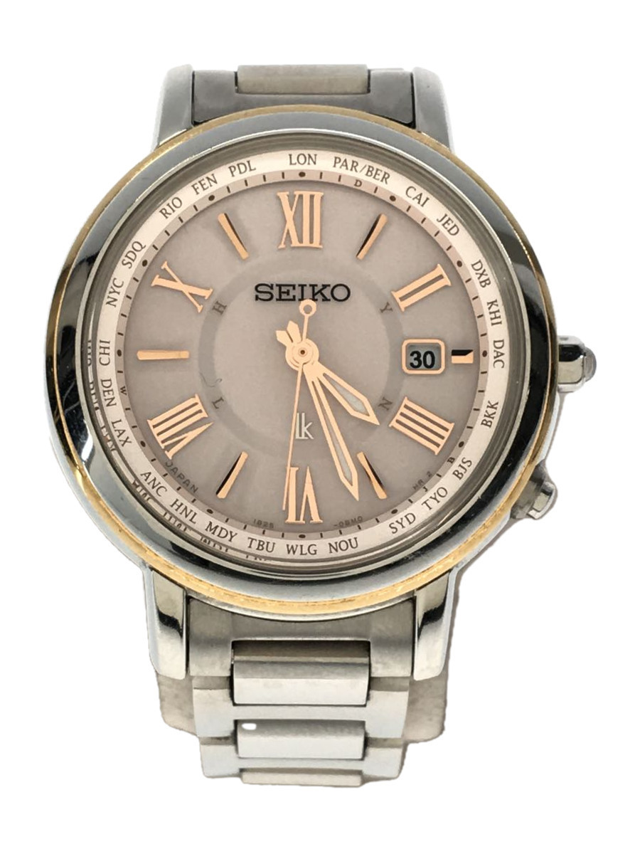 バーゲンセール 293 SEIKO ルキア時計 ピエールエルメ 14Pダイヤ 電波