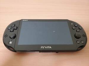 PlayStation Vita Wi-Fiモデル ブラック (PCH-2000ZA11) 付属品あり