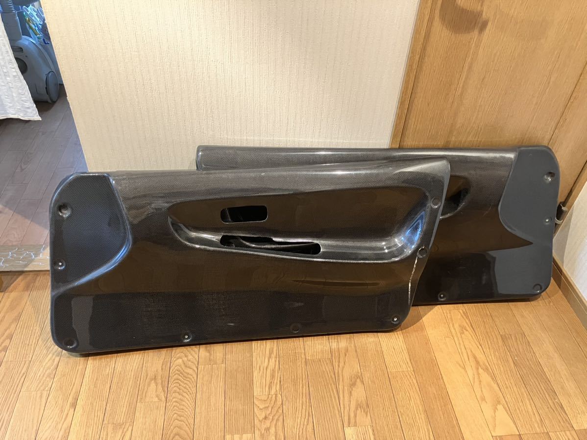 S14 シルビア カーボンドア 内張 silvia カーボン オリジン origin日産 インナー ドア内張