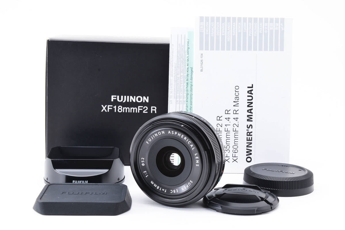 Fuji xf 18-55mm 無盒單含前後蓋遮光罩SN:564 | Yahoo奇摩拍賣