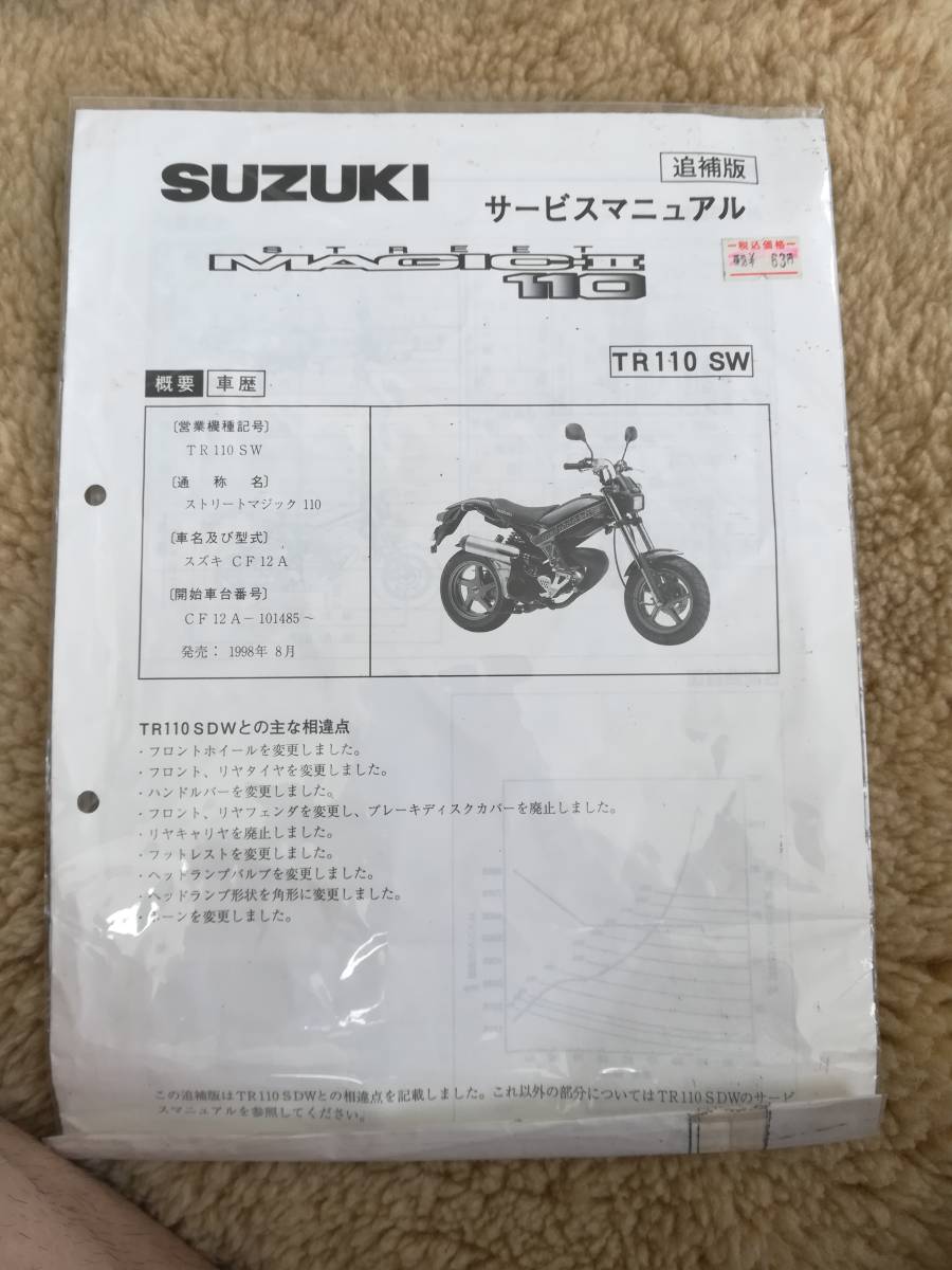 SUZUKI ストリートマジックⅡ