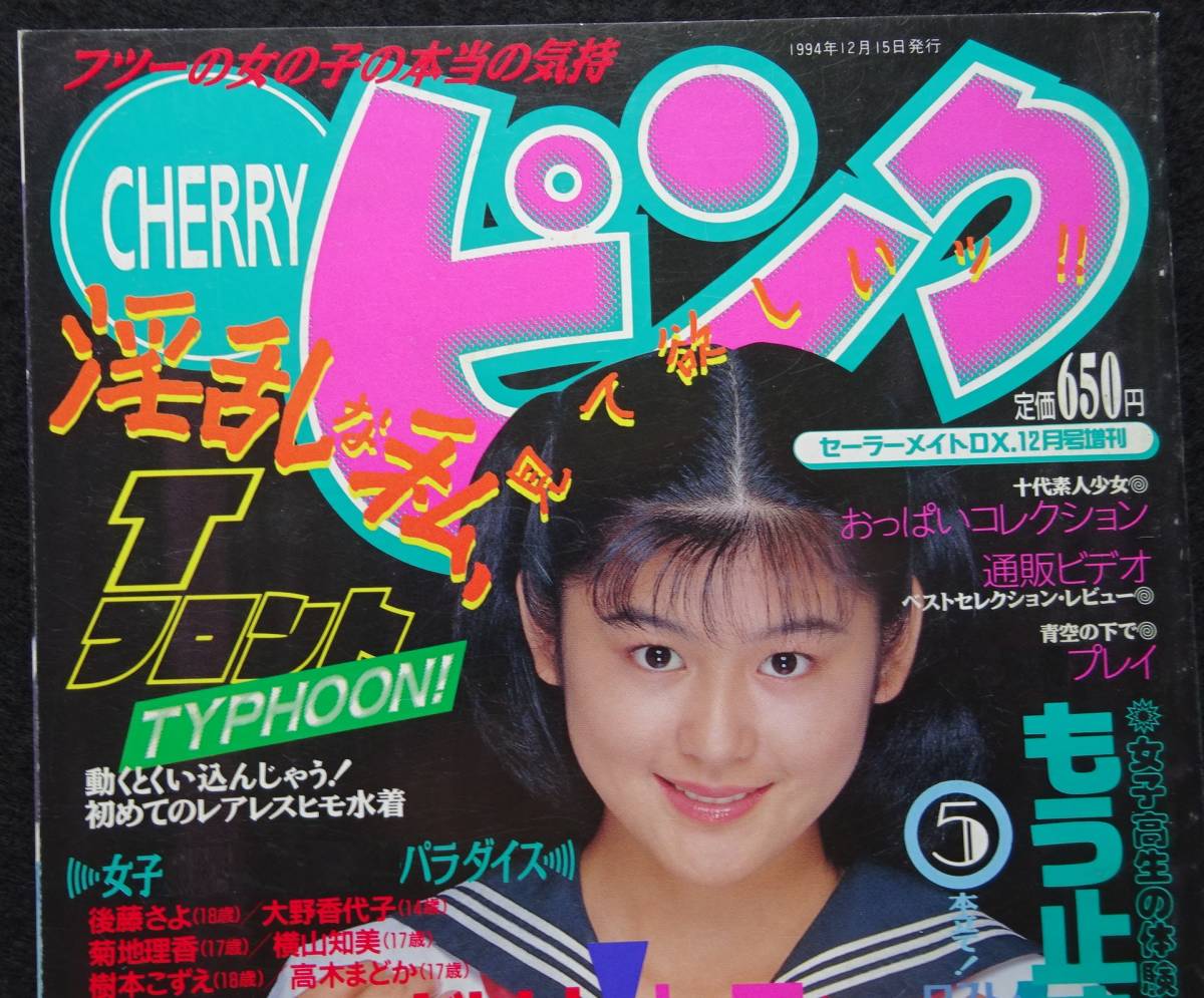 ☆『 スーパー写真塾 1994年1月号 』◎花畑美帆子/山下亜利沙/野村鮎美/MAMI/倉橋のぞみ/リセエンヌ ◇投稿/セクシーアクション系 ▽激レア  - 雑誌