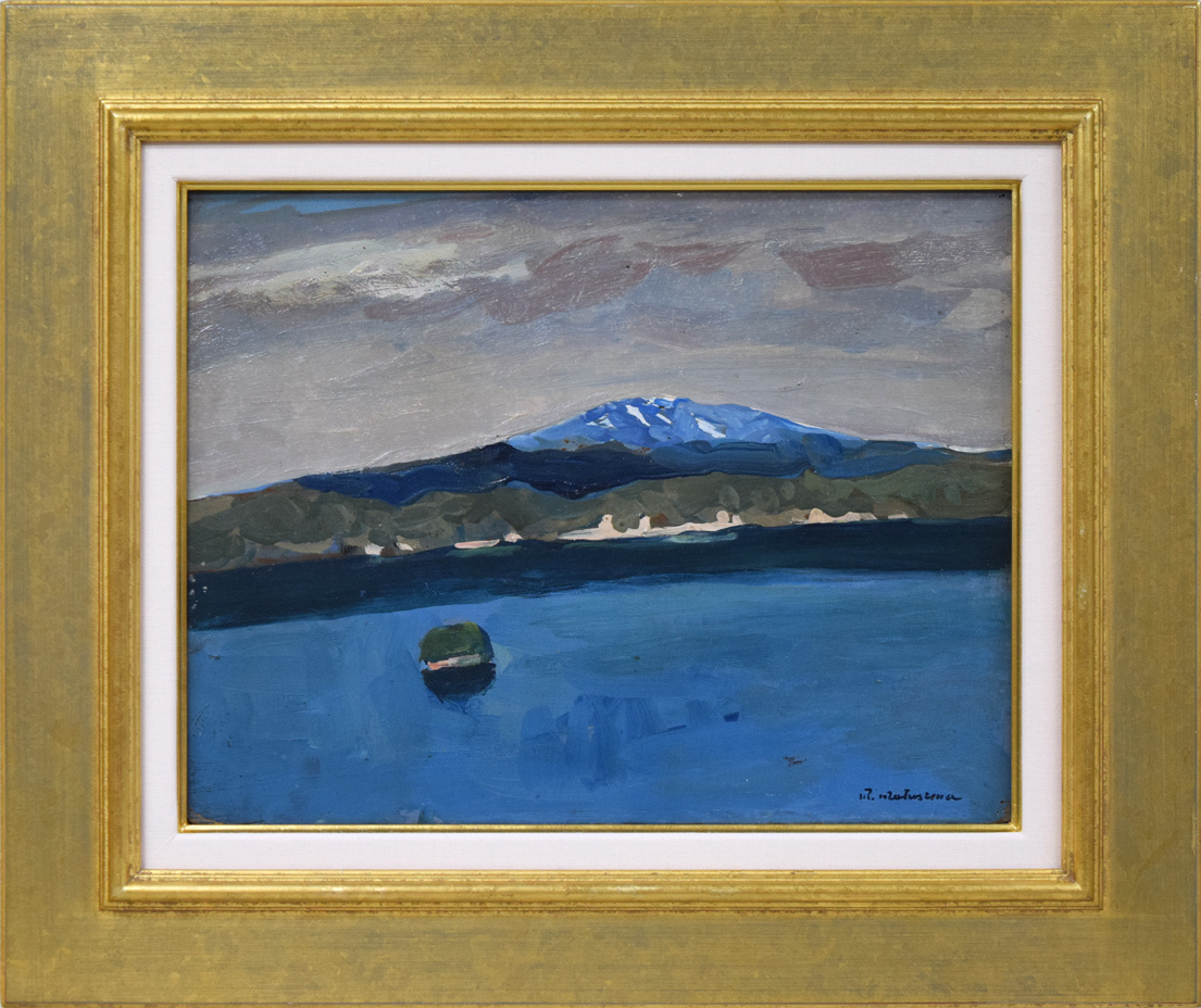 ☆最終値下げ◇鎮西直秀 「はるかなる北海道 摩周湖雲海」 3号 共シール