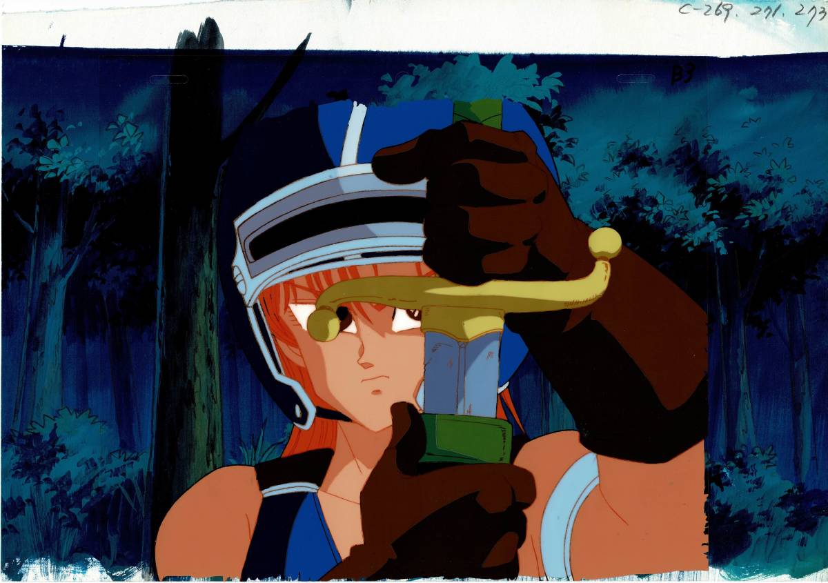 【貴重】【ドラゴンボール】 　　 　　『ヤムチャ』【鳥山明】【セル画】 貴重】【ドラゴンボール】 『ヤムチャ』【鳥山明】【セル画