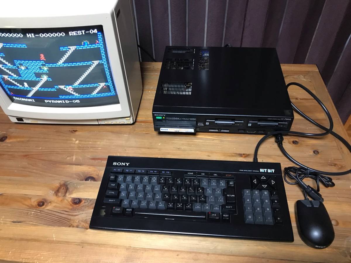 □SONY MSX2 HB-F900 HBI-F900 コンピューター 付属品多数 HIT BIT