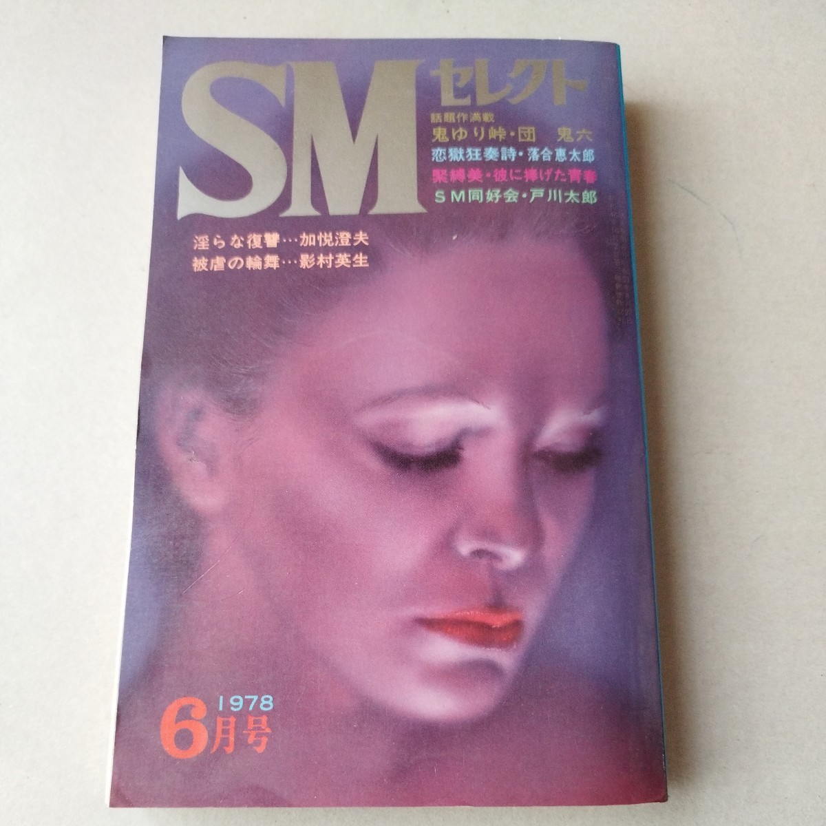 SMファン 1974年8月号 昭和49年8月1日発行 司書房 パンチのきいたSM雑誌のエース 昭和レトロ 古書 雑誌 マニア ビンテージ - 印刷物