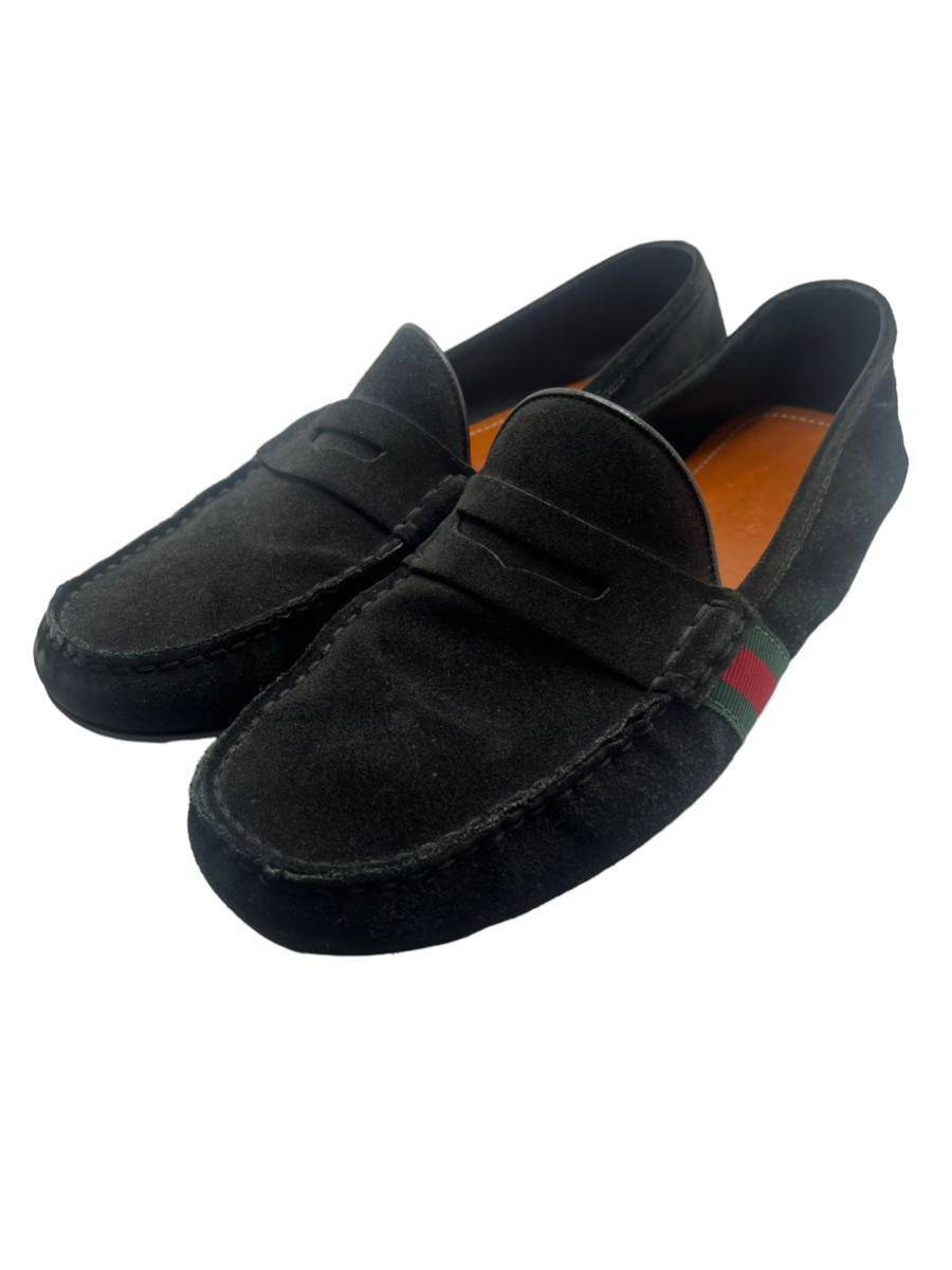 GUCCI インターロッキング ローファー シェリー ウェブ 39 1/2 | Shop