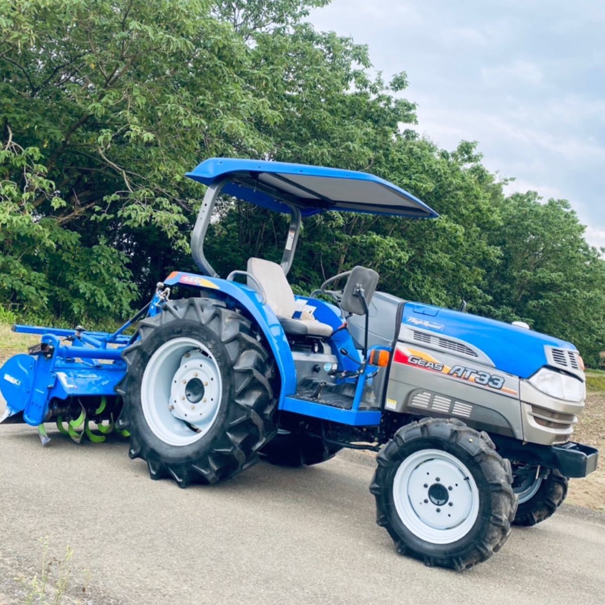 イセキ トラクター　ts2800 ロータリー付き　実働 イセキ トラクター ts2800 ロータリー付き 実働