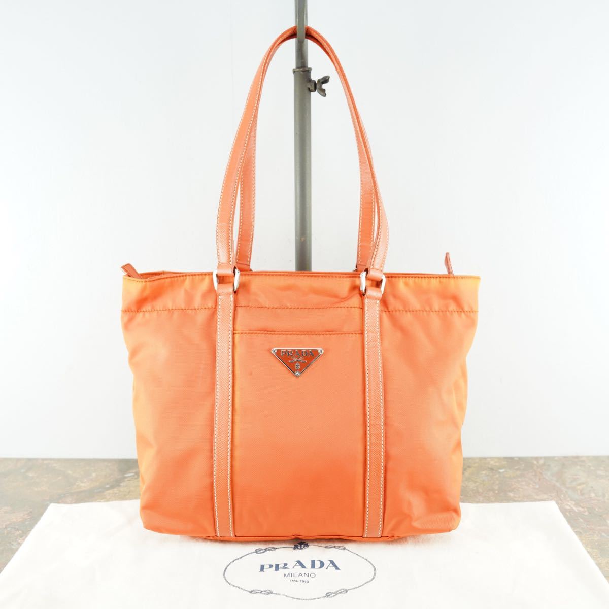 ★PRADA★ナイロンおよびサフィアーノレザートートバッグ プラダ レディース】レザー＆ナイロン トートバッグ｜PRADA