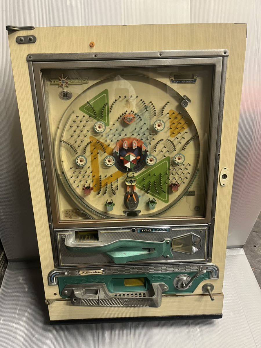 AKa6787 パチンコ台手打ちMATUYA SANGYOマツヤ産業昭和 当時物