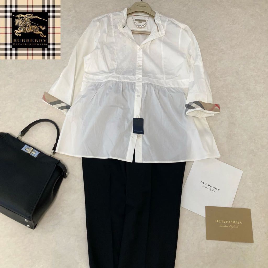 大きいサイズ◇バーバリー BURBERRY 44/13号/XL-3L メガチェックコンビ