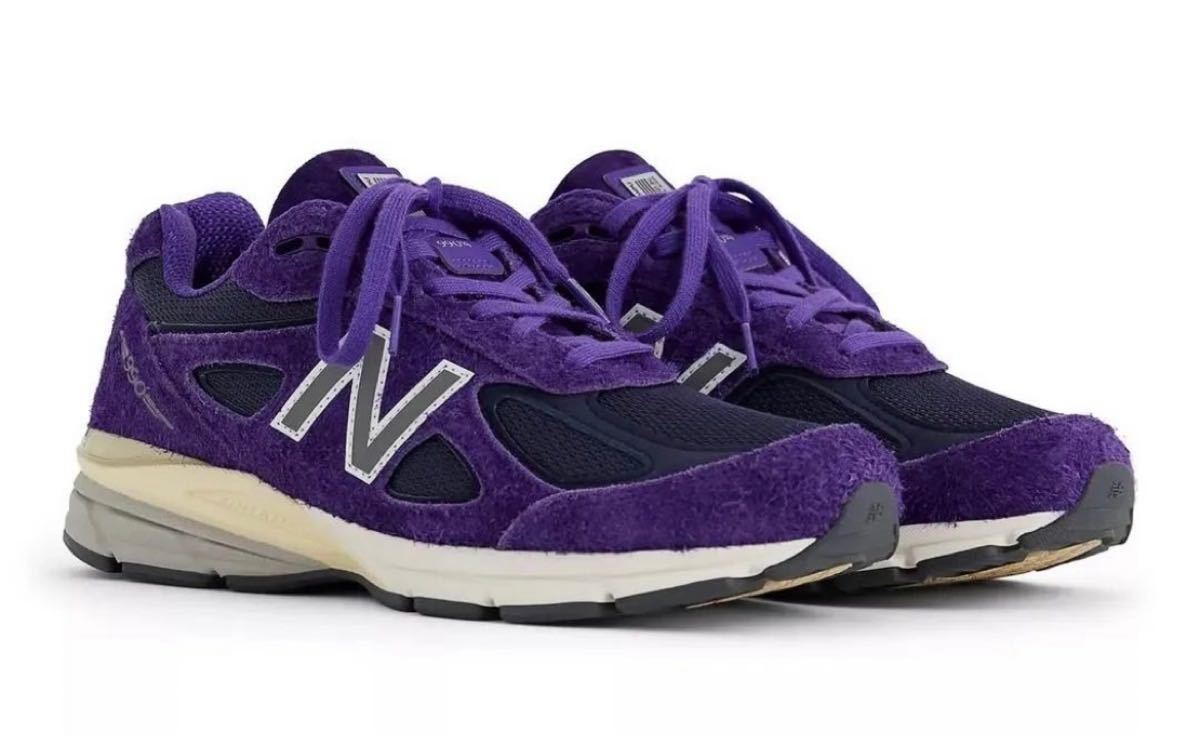 New Balance 990v4 “Plum Purple” 26.5cm-