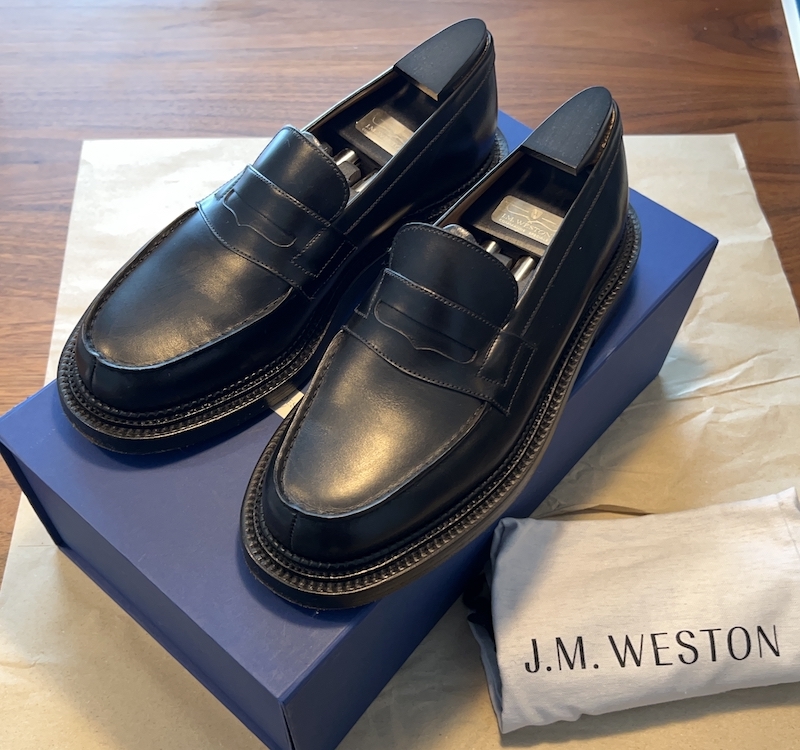 JM Weston(JMウェストン）size6.5D（6/D） 黒 ブラック キャップトゥ