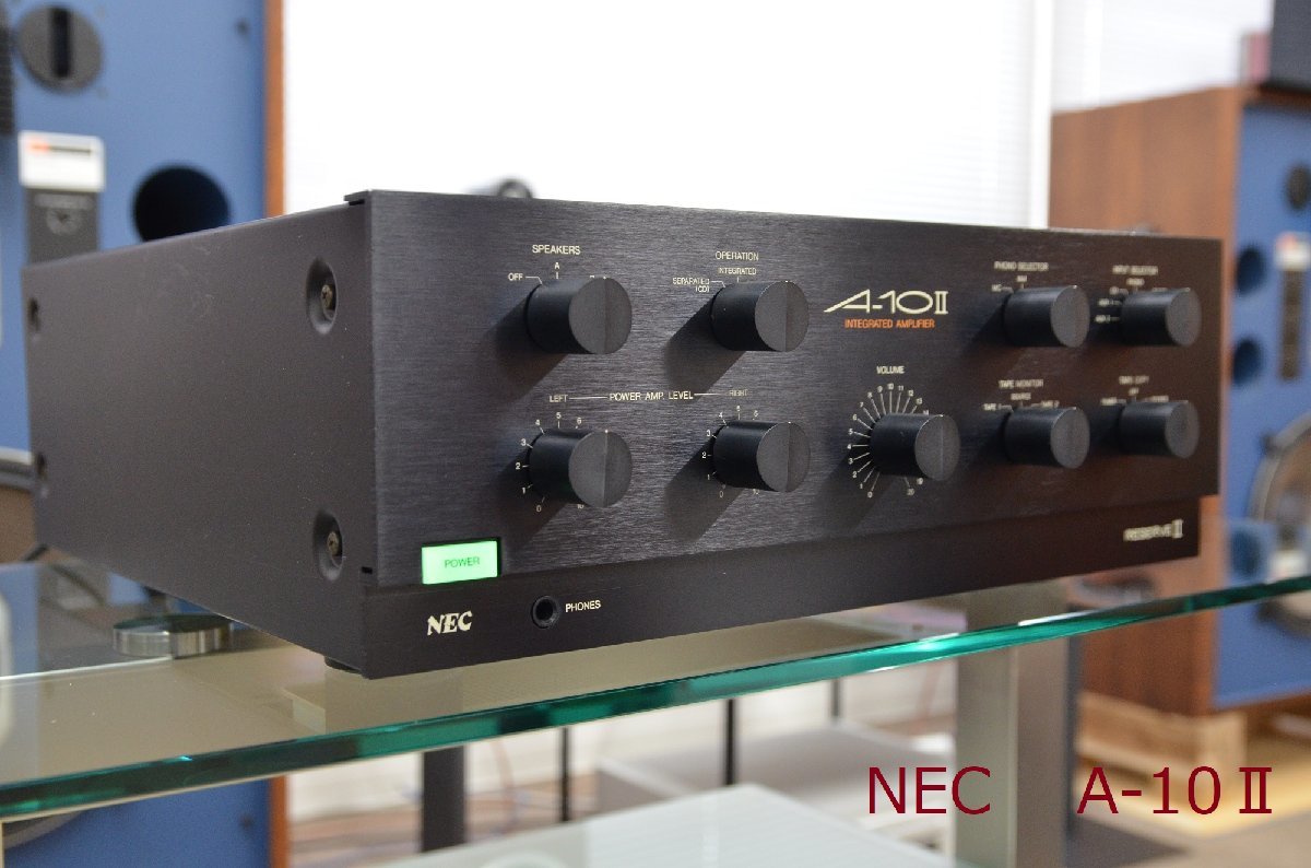 NEC A-10 Ⅳ プリメインアンプ 動作良好 - オーディオ機器