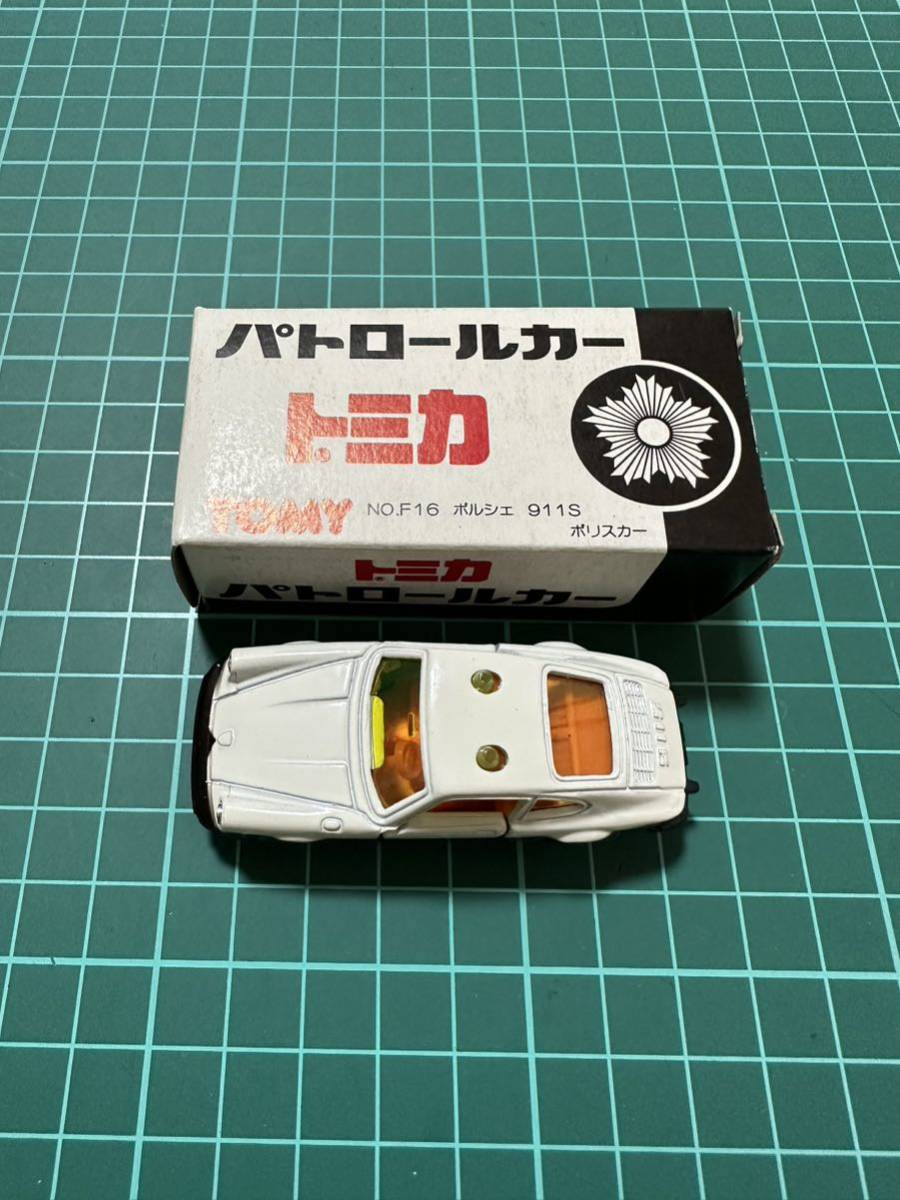 トミカ ポルシェ 911S 新潟県警察 No.F3 日本製 - ミニカー