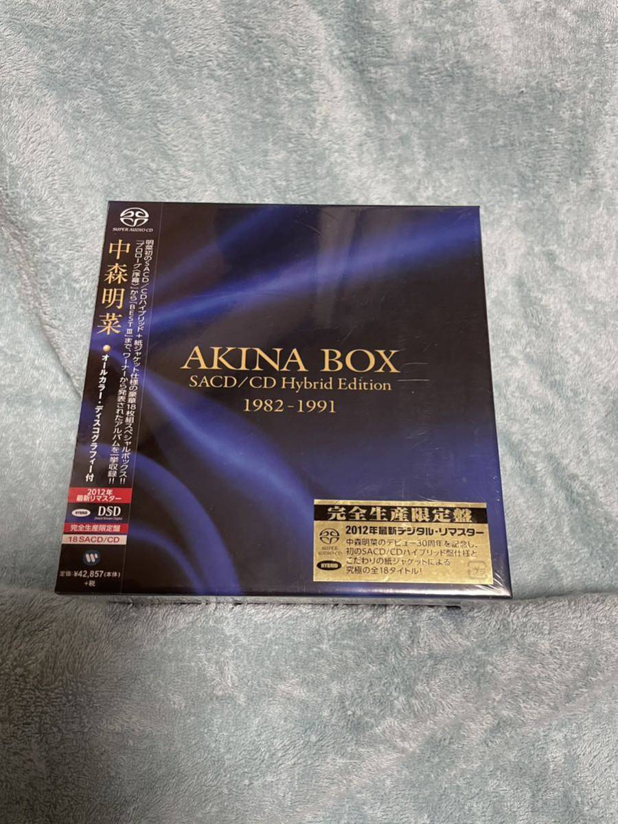 中森明菜AKINA box