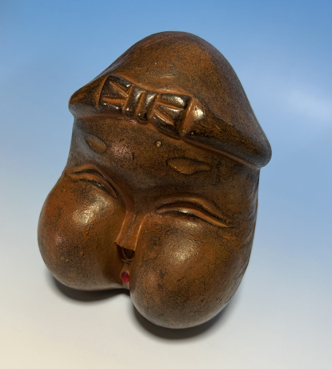 珍品 前衛アート 芸術 男性器 女性器 男根 女陰 木彫 彫刻 シンボル