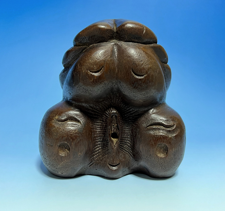 珍品 前衛アート 芸術 男性器 女性器 男根 女陰 木彫 彫刻 シンボル