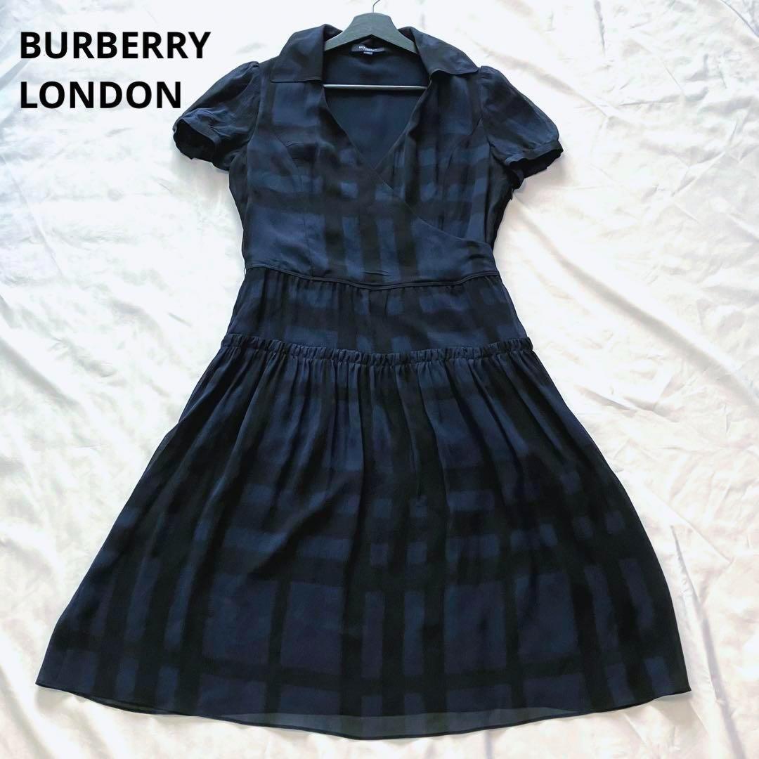 春秋】BURBERRYLONDON バーバリーロンドン レディース40 長袖レース