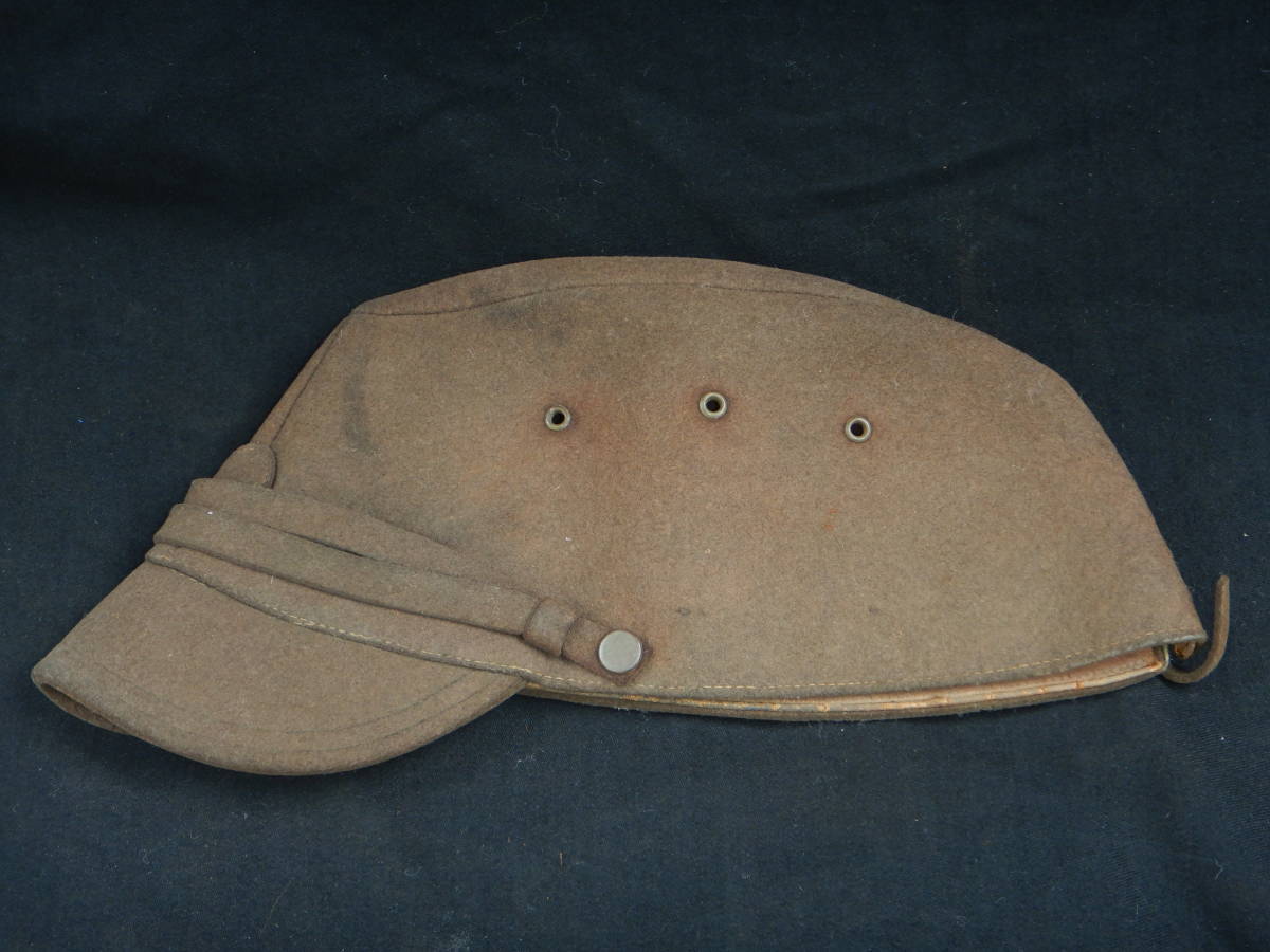 希少 旧日本軍 陸軍 将校 軍帽 戦闘帽 略帽 帽子 サイズ表示 小 軍物 