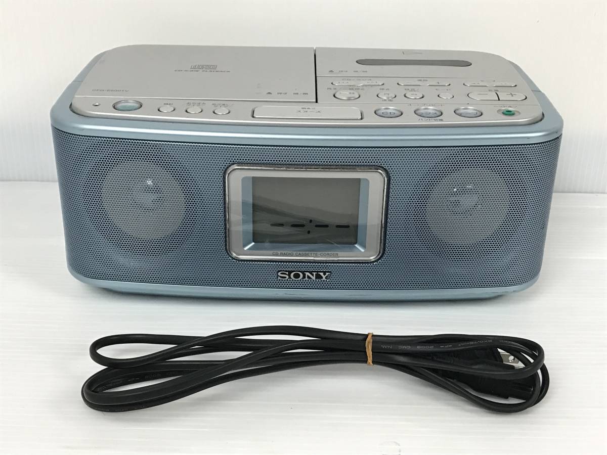 cfd-e500tv ラジオカセットレコーダー-