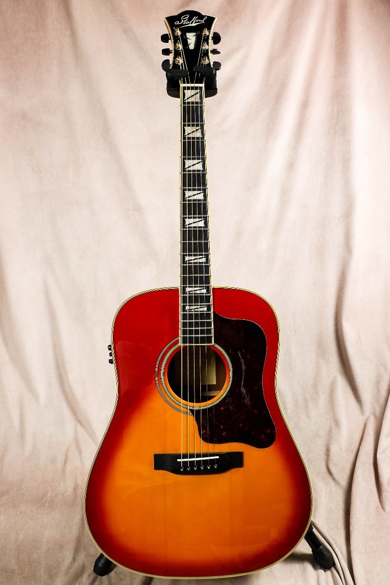 低価大人気Stanford SAD-1999 BSスタッフォード エアレコ チューナー内蔵 セット ギター アコギ アコースティックギター その他