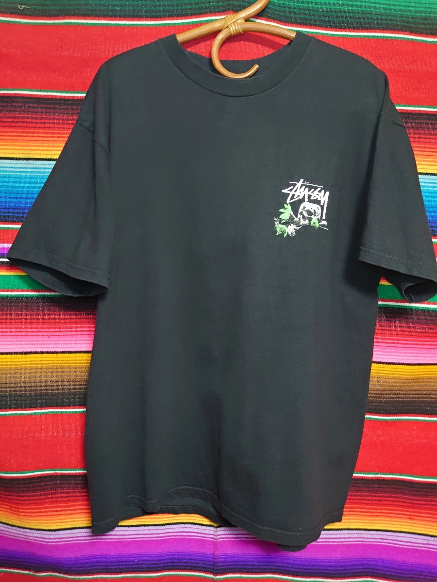 stussy tシャツ スカル