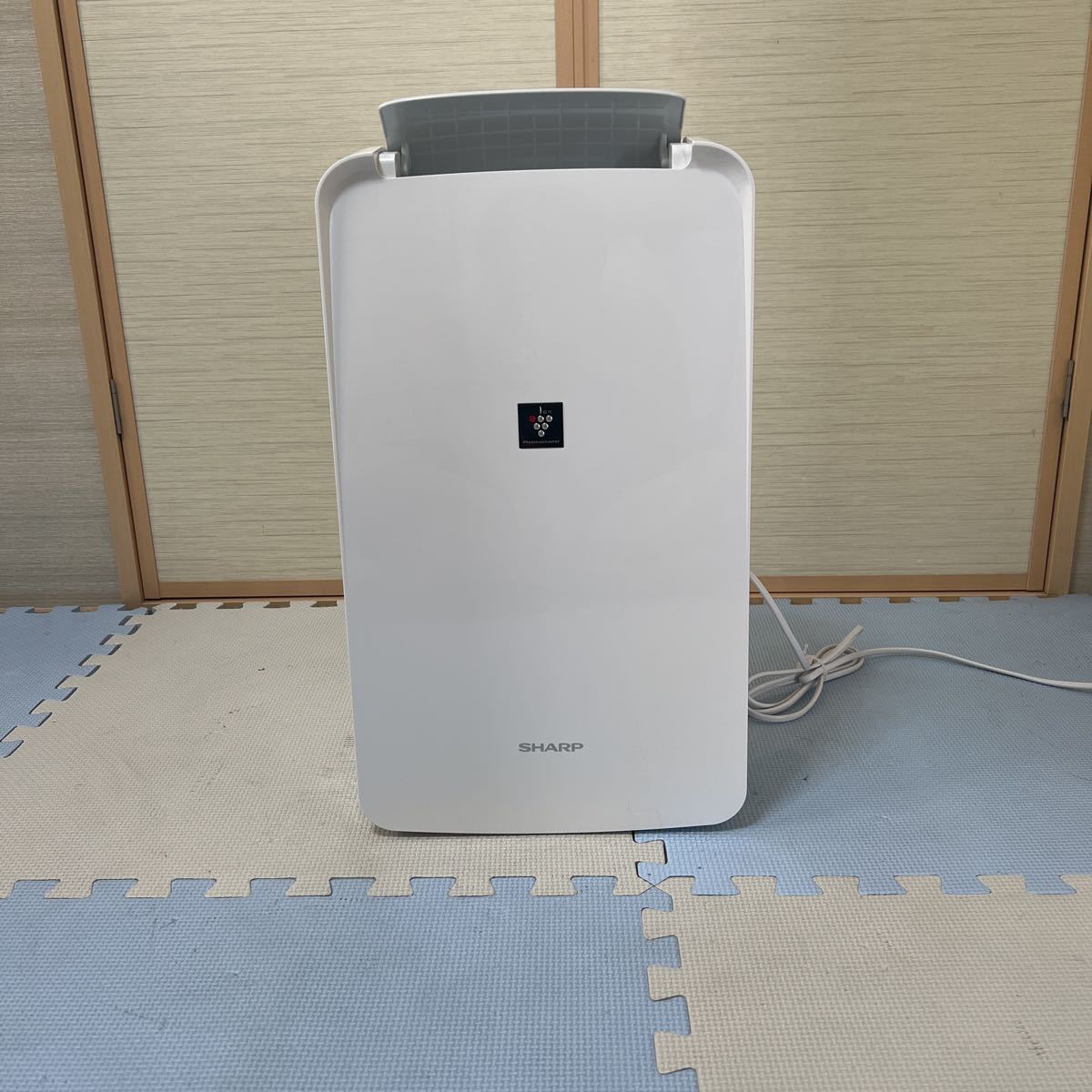 未使用 美品 シャープ 冷風・衣類乾燥除湿機 CV-Y100-W 動作確認済