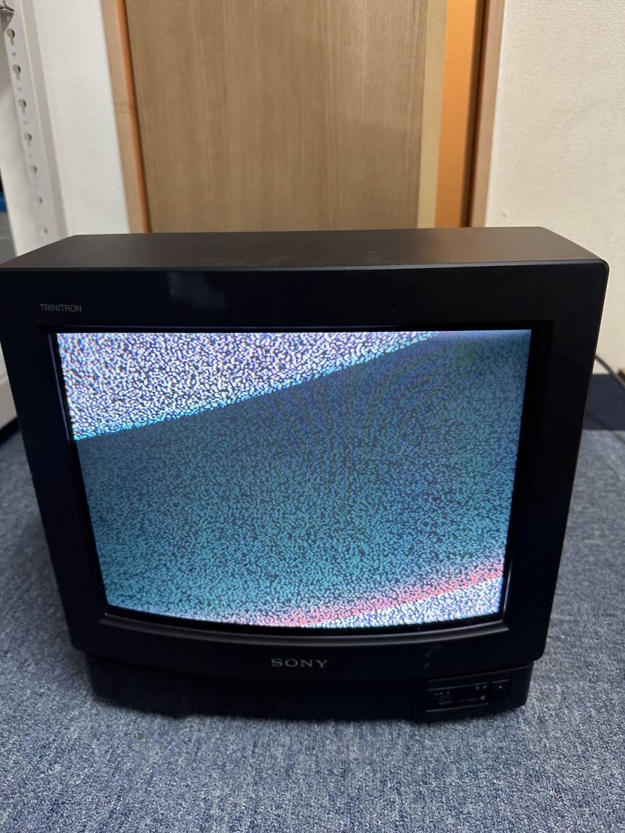 未開封の現状品 SONY Trinitron トリニトロン カラーテレビ KV-14MF1