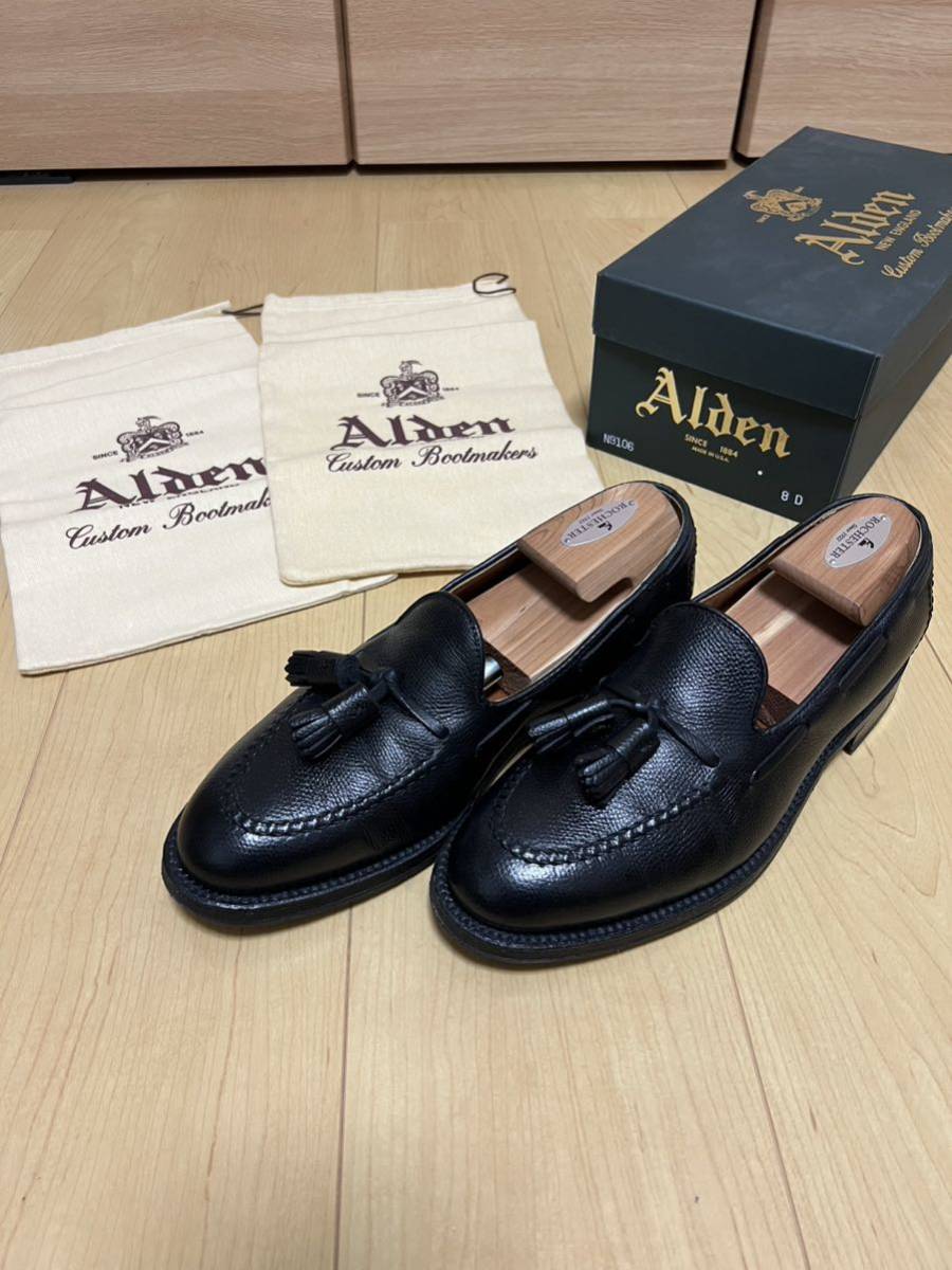 ALDEN タッセルローファー 7.5D N9106-