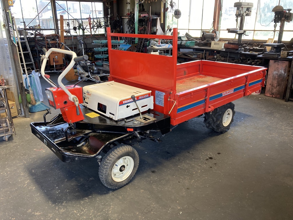 ヤンマー 農用運搬車 FDA183 乗用 セル付き ディーゼル 作業能力 500kg 