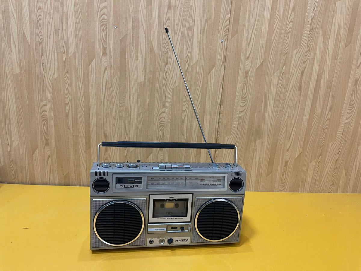 日立 TRK-8600RM FM/AM パディスコ ラジオカセットレコーダー - ラジオ