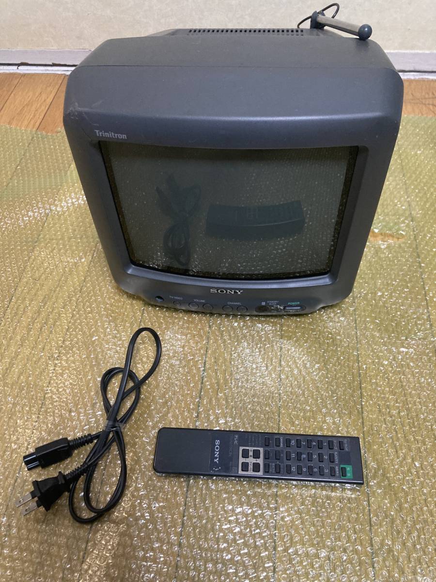 保証内容SONY TRINITRON カラーテレビ KV-1030 1977年製 テレビ