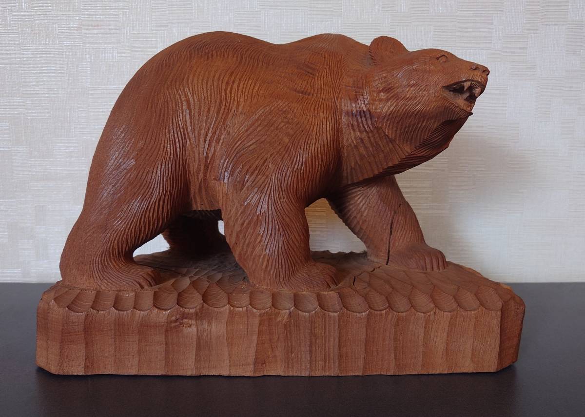 木彫 熊 作