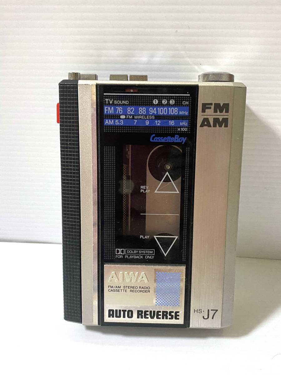 全新品 AIWA カセットボーイ HS-U7V ジャンク品 - オーディオ機器