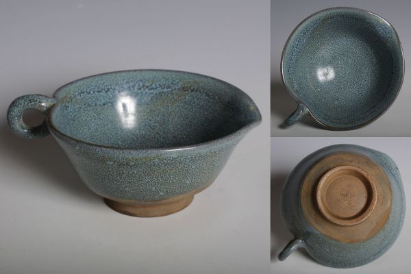 中国美術 葛明祥制 古玩 唐物 漢詩 漢文 茶碗 茶道具 建水 作家物 陶器